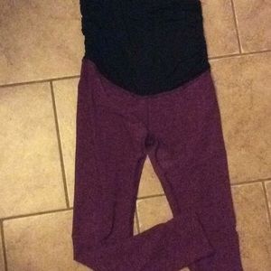 Beyond yoga beyond the bump spacedye leggings